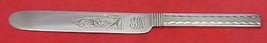Square Handle Engraved by Kirk Sterling Silver Dessert Knife 925/1000 Fhas - £86.25 GBP