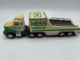 Vintage 1988 Hess Toy Truck Car Carrier with Working Lights Truck Only - $7.59