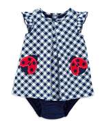 Child of Mine by Carter&#39;s Baby Girl Ladybug Bodysuit Dress - £13.36 GBP
