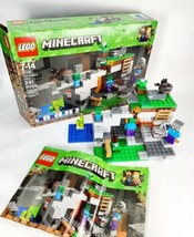 Complete! LEGO Minecraft The Zombie Cave 21141 with Box and Manual - £14.85 GBP
