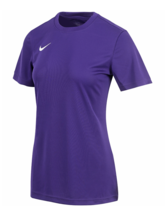Nike Dri-FIT Park 7 Jersey Women&#39;s Sports T-Shirts Asia Fit Purple BV672... - $35.91