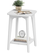 VASAGLE Side Table Round End Table Lower Shelf Nightstand Small Spaces W... - $752.48 MXN