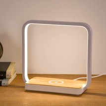 Bedside Lamp Qi Charger Led Desk Lamp With Touch Control 3 Light Hues,Table Lamp - £54.17 GBP