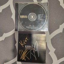 Nirvana signed cd Greatest Hits, 3 members,  Original, Vintage, Great Gifts - $139.37