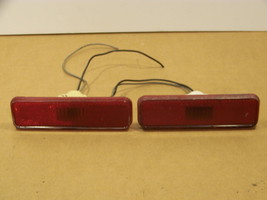 1973 Dodge Charger Red &amp; Amber Side Marker Lights Oem Combined For Customer - £57.20 GBP