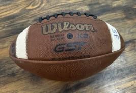 Wilson GST Youth Pee Wee Football K2 Composite Kids Game Practice - $39.59