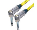 Designacable 1m Custom Length Silver Solder Right Angle FX Patch Lead Ca... - $71.00