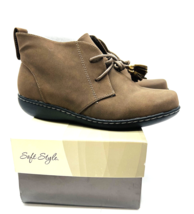 Soft Style by Hush Puppies Jinger Booties - Dark Brown, US 5.5M - $24.75
