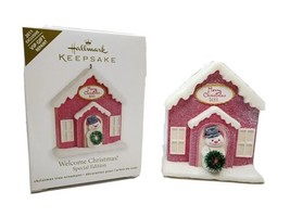 Hallmark Keepsake Special Edition Welcome Christmas! 2011 Exclusive Vip Repaint - £9.36 GBP