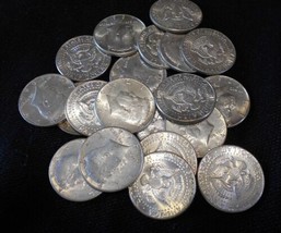 1964 Kennedy Half Dollar, 90% Silver, Rare Old Coin, for Bullion or Coll... - $19.64