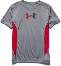 Under Armour Kids Show Me Sweat UPF T Graphite/Black YS - $11.36