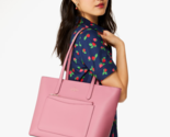 NWB Kate Spade Staci Large Tote + Wristlet + Pouch Pink KF369 $499 MSRP ... - £127.02 GBP