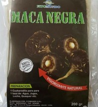 BLACK PURE MACA POWDER 200 GR DIRECT FROM PERU / NATURAL ENERGIZING FOR ... - £11.03 GBP