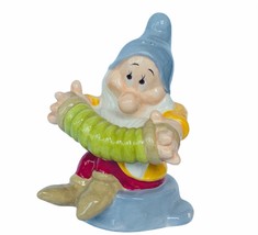 Snow White Seven Dwarfs figurine vtg Walt disney world salt pepper bashful gift - £27.21 GBP