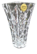 Cristal France Garanti Plus 5.0&quot; Vase Genuine Lead Crystal 24%pbo /Star Pattern - £11.29 GBP