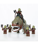 Star Wars Gamorrean Guards with Creature Mount Custom Minifigure Set - $21.89