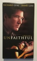 Unfaithful VHS Movie With Richard Gere Diane Lane  - £4.63 GBP