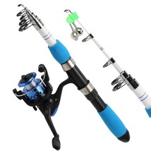 Sougayilang Fishing Rod Full Kits with Telescopic Fishing Rod and Spinning Reel  - £67.62 GBP