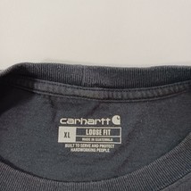 Carhartt K87 BLS Loose Fit Men's Blue Cotton Short Sleeve Crewneck T-Shirt Sz XL image 3