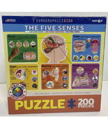 Eurographics Kids Easy Jigsaw Puzzle The Five Senses 200 pieces NEW Sealed - $202.39 MXN