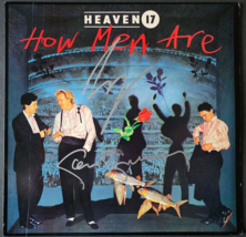 Heaven 17 Martyn Ware &amp; Glenn Gregory Signed Album How Men Are Smudged Sig&#39;s Jsa - £78.81 GBP