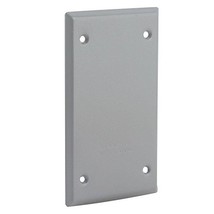Orbit 1-BC Electric Box Cover, Blank Weatherproof - 1-Gang - Aluminum - $0.65 CAD