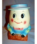 Vintage Rubens Original Working Musical Humpty Dumpty Planter-Made in Japan - $35.00
