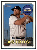 2018 Topps Heritage Brian
  McCann   Houston Astros Baseball Card
  TMH1A - £2.85 GBP