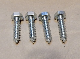 3/8&quot; x 1 1/2&quot; Hex Head Lag Screw Bolts Zinc Plated You Choose Amount USA... - £3.03 GBP+