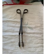 Vintage Antique Primitive Long Metal Tongs - £7.49 GBP