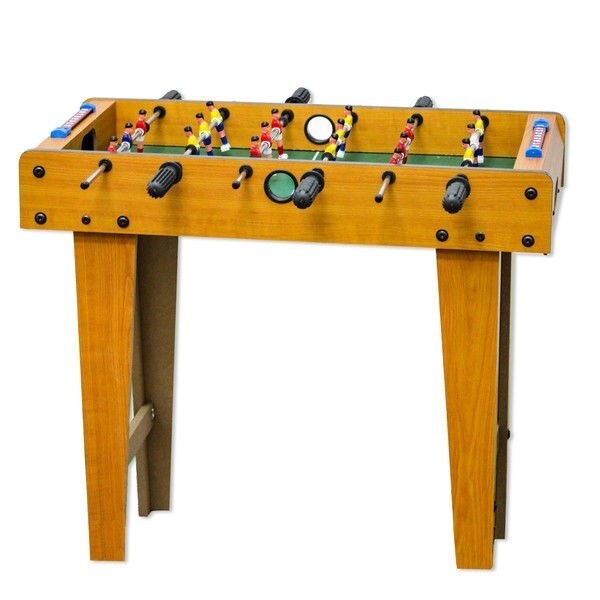 Wooden 27&quot; Foosball Table w/ Legs Mini Soccer Game Room Play Set - $113.85