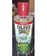 Olive Oil Heat Protection Hair Serum infused with Coconut Oil for Restor... - $11.76
