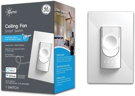 Ge Cync Smart Ceiling Fan Control, Neutral Wire Required, Bluetooth And,... - $46.99