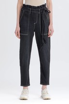Something Navy Harlow Paperbag Pants Black - $27.00