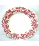 Booths Vine and Wheat Pink Soup Bowl Made in England A-8083 Antique Repl... - £10.08 GBP