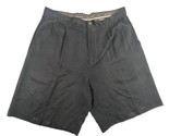 Tommy Bahama Men’s Flat Front Chino Shorts 100% Silk Black Size 34 - $15.83