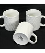 Oneida Wicker Mugs 3-3/4" Tall  Lot of 3 - $158.91 MXN