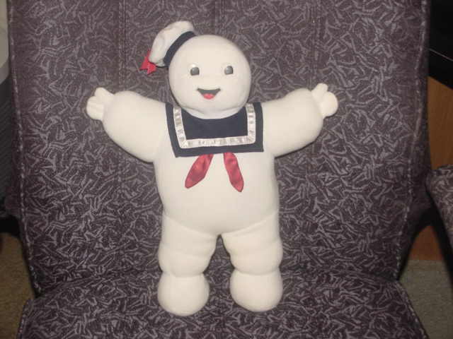 15" Stay Puft Marshmallow Man Plush Toy 1984 Kenner Glow N The Dark Ghostbusters - £77.86 GBP