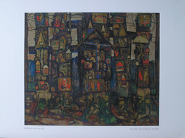 Egon Schiele # HOUSES ON THE MOLDAU # mint- - £41.77 GBP