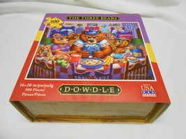 New DOWDLE 500 piece puzzle The Three Bears  - $12.86