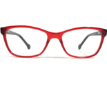 Miraflex Niños Gafas Monturas Dck01 C. 44 Rojo Negro Cuadrado Completo B... - £40.14 GBP