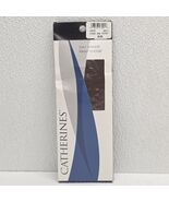 Catherines Pantyhose Day Sheer Hosiery Ribbed Panty Coffee Brown Plus Si... - $179.16 MXN