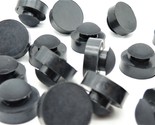5/16&quot; Tall Rubber Push In Bumpers  Fits 1/2” Hole &amp; 3/16 to 1/4&quot; Thick M... - $17.54+
