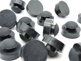 5/16&quot; Tall Rubber Push In Bumpers  Fits 1/2” Hole &amp; 3/16 to 1/4&quot; Thick M... - £13.76 GBP+