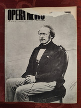 Rare METROPOLITAN OPERA NEWS Magazine January 31 1970 Wagner Flying Dutc... - $16.12