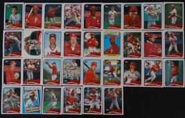 1989 Topps St. Louis Cardinals Team Set of 36 Baseball Cards With Traded - £5.52 GBP