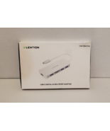 Lention USB C Hub 6 in 1 USBC HDMI Multiport Adapter Model C18. Open Box 10 - $17.41