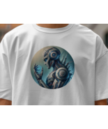 AI Robot T-Shirt | Futuristic Cyberpunk Graphic Tee | Sci-Fi Tech Shirt ... - €16,19 EUR+