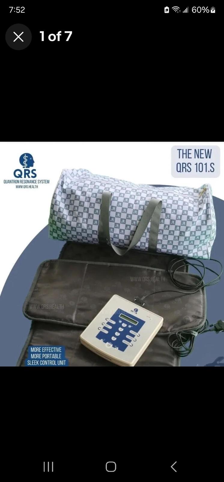 Primary image for NEW QRS 101 pemf mat - German made - 6 month real return policy - 