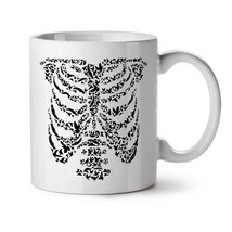 Art Skeleton Bones Skull NEW White Tea Coffee Mug 11 oz | Wellcoda - £12.84 GBP